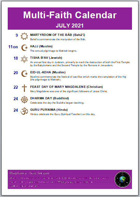 It's the last day of June, so here's the July Multi-faith Calendar <a href="/LPTnhs/">Leicestershire Partnership NHS Trust</a> <a href="/Leic_hospital/">Leicester's Hospitals</a>