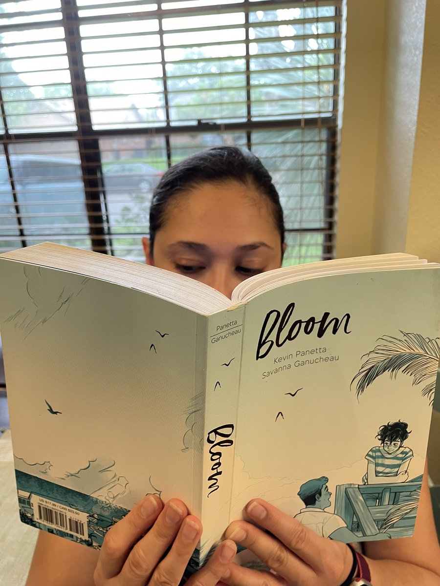 Just read the Promised Neverland &amp; needed something lighter. It’s still a #graphicnovel though. #SLIS55324