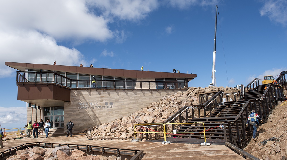 Pikes Peak on Twitter "The ribbon cutting ceremony for the Summit