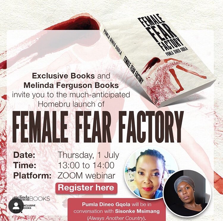 feminist_rogue's tweet photo. Join us tomorrow afternoon. Take a real lunch break. Conversations with @sisonke_msimang are always a highlight, so if you join us, we’ll all learn something, we’ll be deep, we’ll have fun &amp; we’ll definitely laugh. Come and find out what the new book is about, &amp; place your order https://t.co/CdjZYTcfo1
