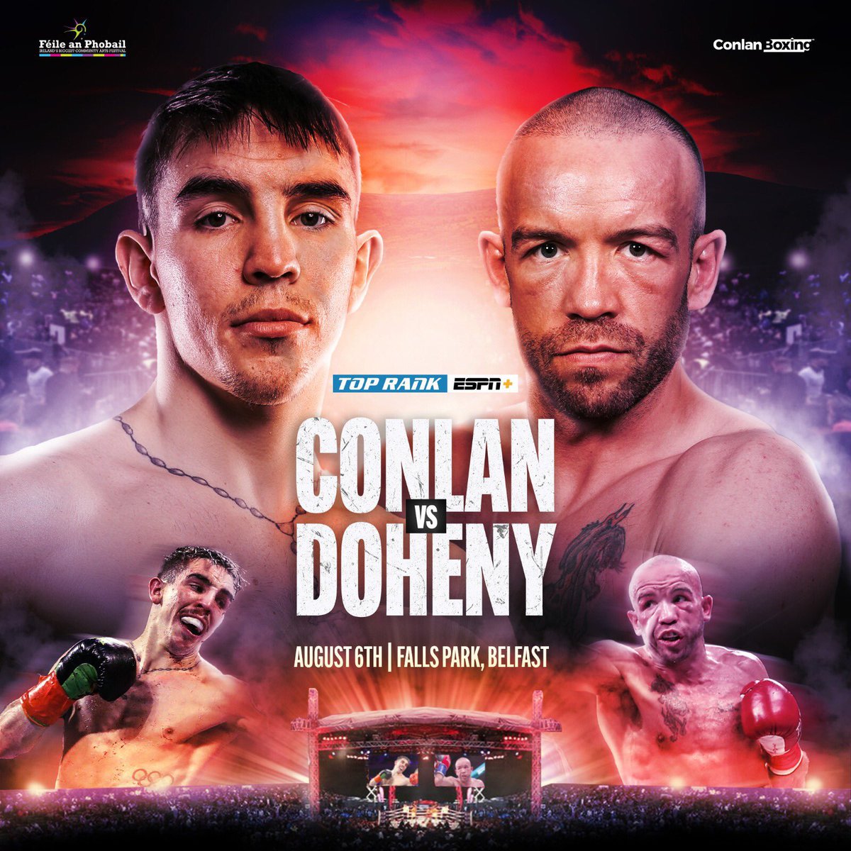 GavanCasey's tweet photo. The biggest all-Irish professional fight of most of our lifetimes. 

Former amateur world champ vs former pro world champ, each a boxing legend in this country in their own right. Winner ploughs on to a world-title shot, most likely. 

That’s a big’ne. https://t.co/yoNtytAltz