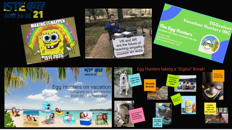 ekmong_fry's tweet image. Wednesday Squad Challenge #ISTELive #ISTELiveContest 
Cannot believe this amazing week is over...  It is almost time for the Egg Hunters to go on Vacation...  @iste we are ready for the next set of eggs to drop!
@techrankin @gret @Alex_Milton6 @mcote102289 @TechiePri