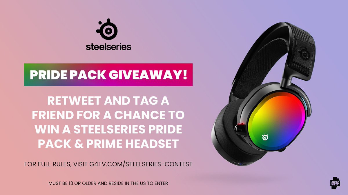 i appreciate you so i’m giving you a giveaway
 
🎁 <a href="/SteelSeries/">SteelSeries</a> #Pride Pack &amp; Prime Headset
❤️ RT + Tag a Friend
⏰ 24 hours to enter