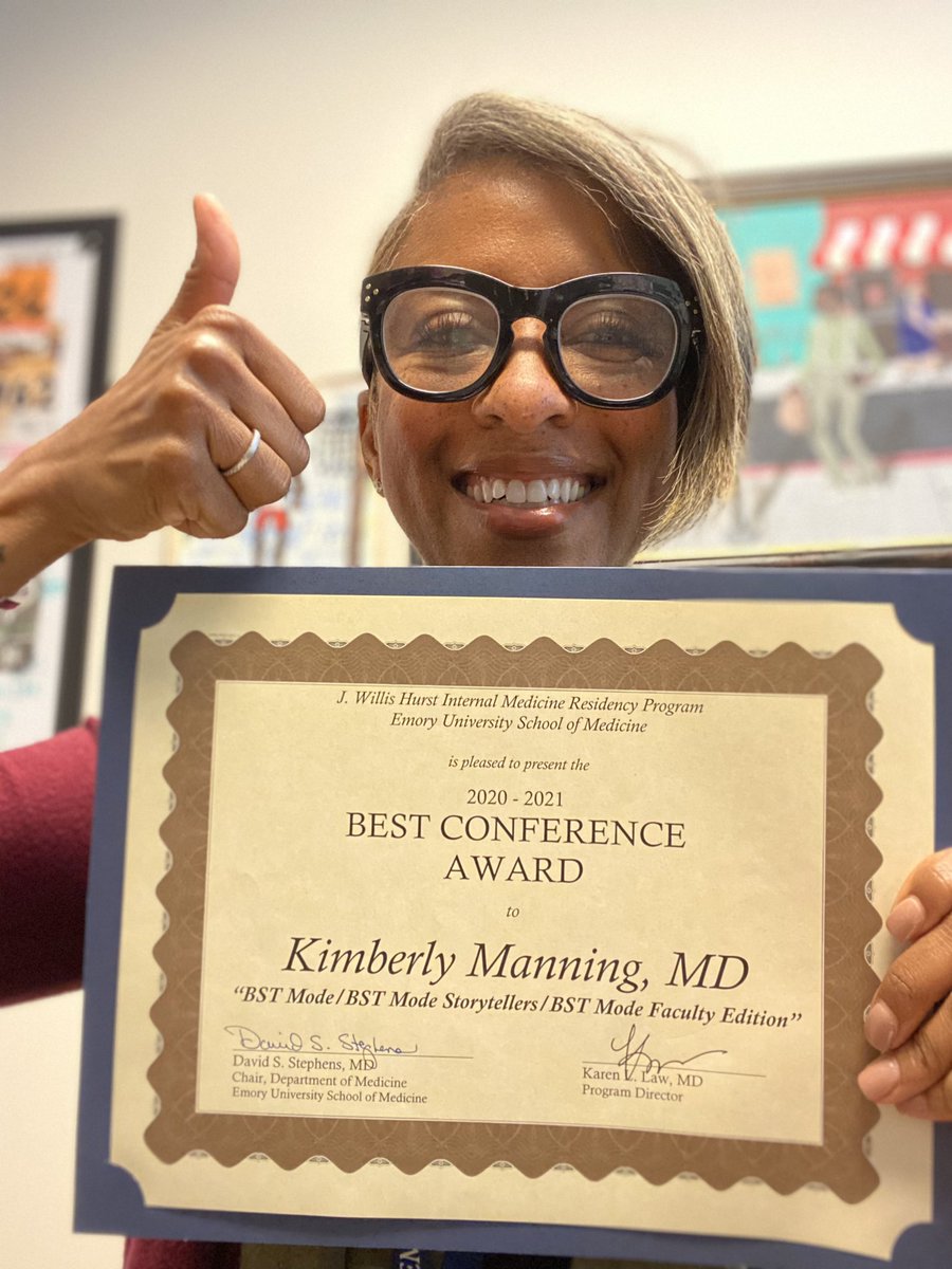 gradydoctor's tweet photo. For the WIN! Huge shout out to our Grady @emoryimchiefs—the engine that keeps #EmoryBSTMode going—specifically ‘20-‘21 chiefs @hima_vee and @elipwilber!
Also shout out to all of our amazing teachers—you are ALL winners!
#everybodyteaching #lessismore #cognitiveloadmatters https://t.co/DP1p3yAm7d