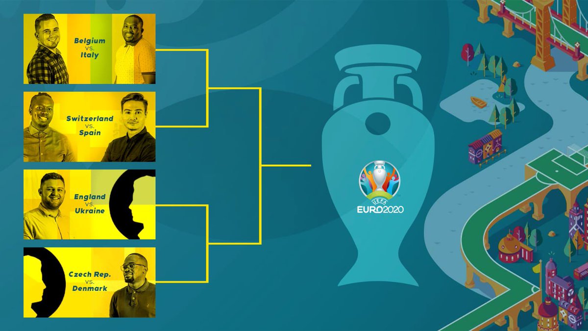 The round of 16 didn't go too well for quite a few Levergists 🙊 Here's the people who are still in the running to take home the #EURO2020 cash from the office pool 👇👀 #TeamLevergy