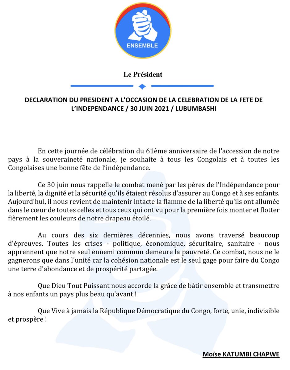 Moise Katumbi tweet media