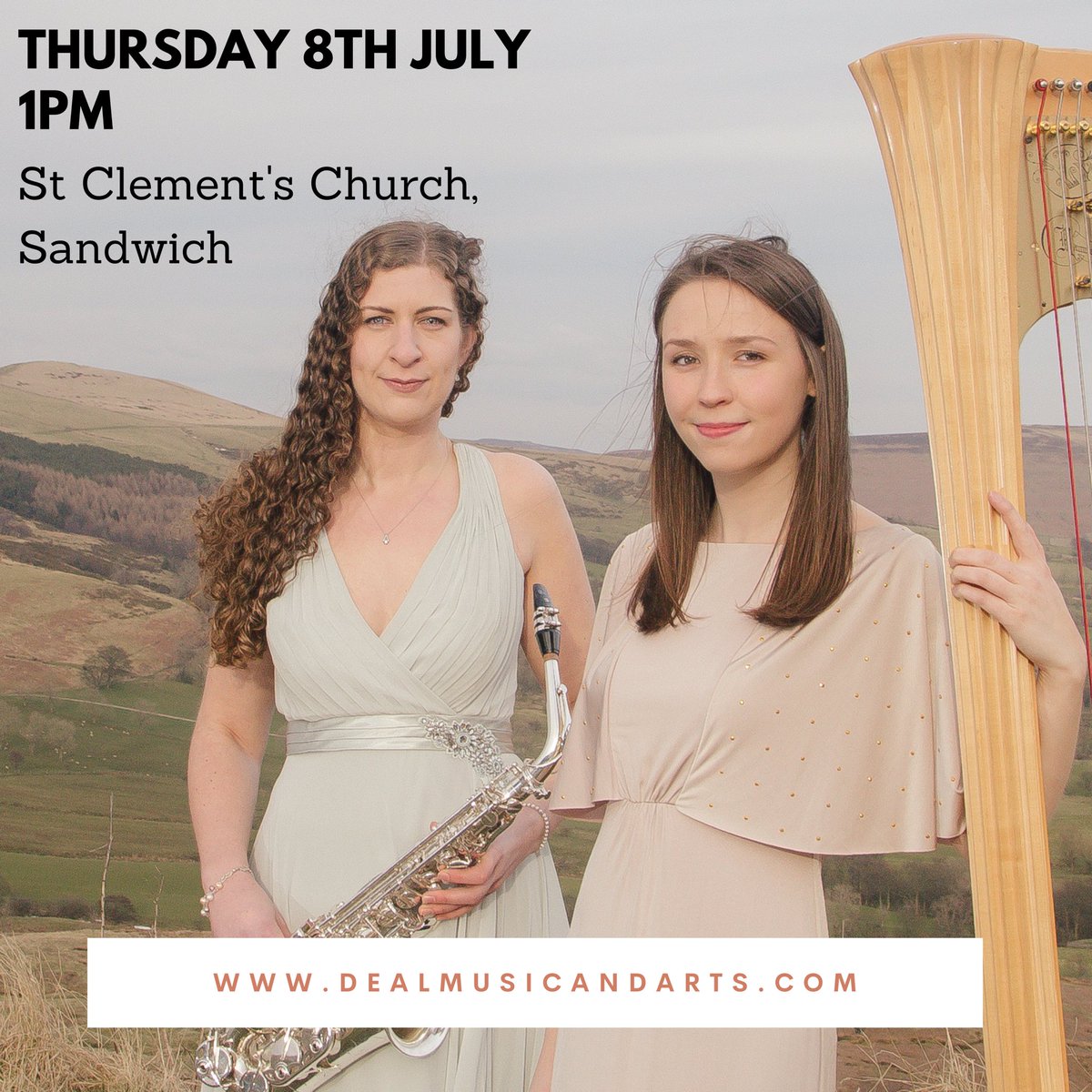 Polaris Duo (@polarisduo) on Twitter photo Can’t quite believe it, but we’ve got our first live recital w/ an audience since Oct next week! Delighted to be performing at St Clement’s Church in Sandwich for <a href="/Deal_Music_Arts/">Deal Music & Arts</a>, 1pm Thurs 8th July. Tickets available at dealmusicandarts.com we’d love to see you there! 🤩 Can’t quite believe it, but we’ve got our first live recital w/ an audience since Oct next week! Delighted to be performing at St Clement’s Church in Sandwich for <a href="/Deal_Music_Arts/">Deal Music & Arts</a>, 1pm Thurs 8th July. Tickets available at dealmusicandarts.com we’d love to see you there! 🤩