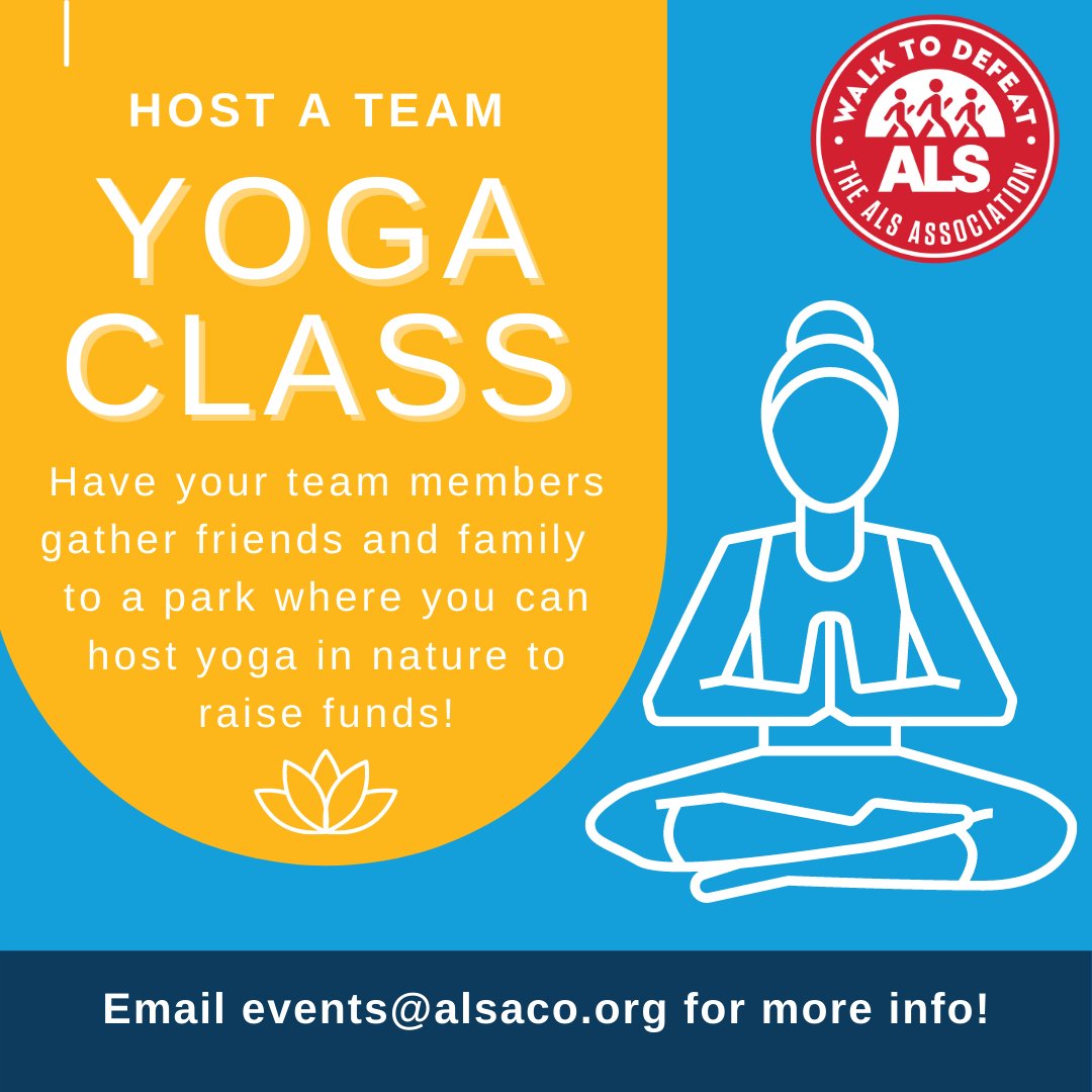 The Fall Walks are only a few months away! Here is a fundraising idea to help you get started on raising funds for your Walk Team!

For more fun fundraising tips, contact the Development Team at: Events@alsaco.org
#ALS #ALSRMC #WalkToDefeatALS
