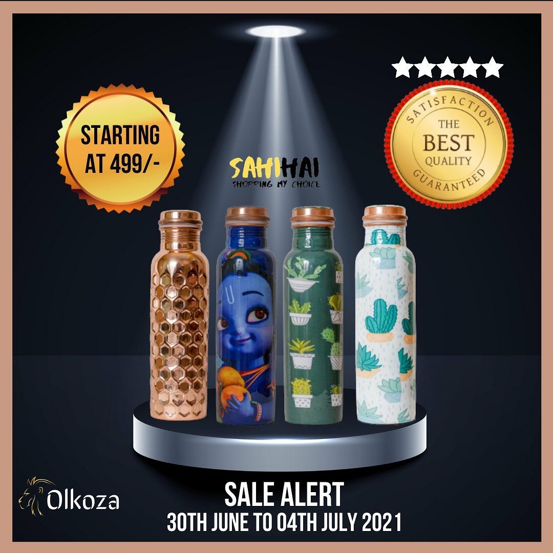 Olkoza's tweet photo. Now buy this amazing 100% copper made bottles at prices like never before! @sahihaistore  bottles are the best selling products on Olkoza.

Visit Now - https://t.co/91wFwyHWob
Follow us on Instagram - https://t.co/Eo0plxFH5Z

#copper #Bottles #ecommerce #onlineshopping https://t.co/N6EP3pu2Dk