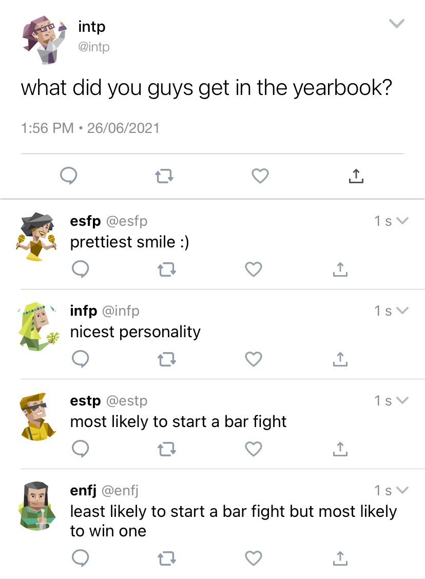 Me Rt Correctmbti Intp Esfp Infp Estp Enfj T Co Wx7vzwa29i Twitter Me Rt Correctmbti Intp Esfp Infp Estp Enfj T Co Wx7vzwa29i Twitter