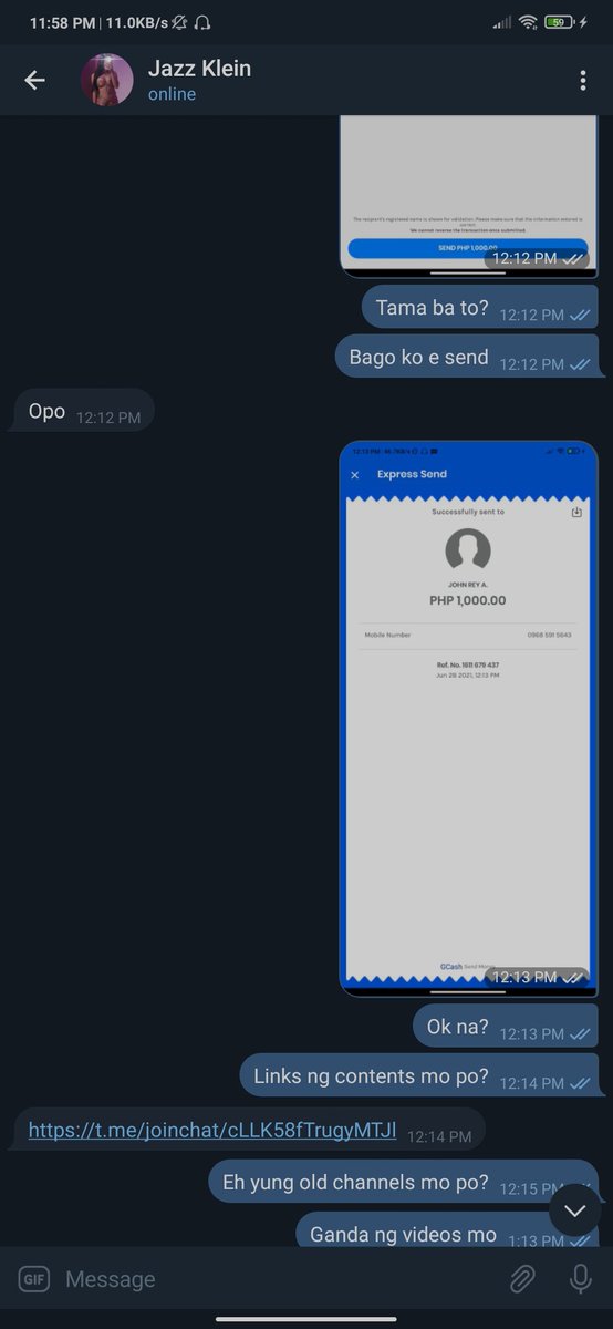 Goodman00001's tweet photo. @jazzminesa Ganto mapapala nyo sa kanya https://t.co/HzH4NYYogZ