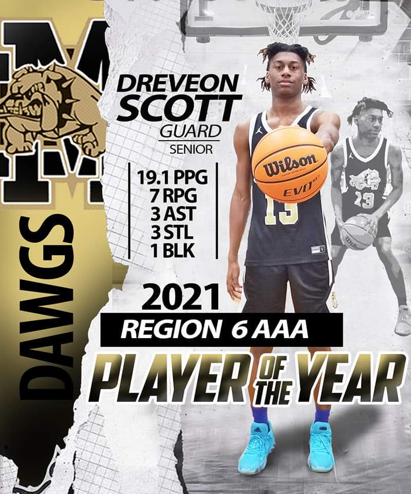 1CoachBrace's tweet photo. 🗣🗣🗣COLLEGE COACHES!! C/O 21' Dreveon Scott is still available! 
⭐Region 6AAA POY 
⭐North/South All Star
⭐All-State 
⭐State Champ POG 

If interested please reach out!! @Dreveonscott1 https://t.co/MbihxCDji7