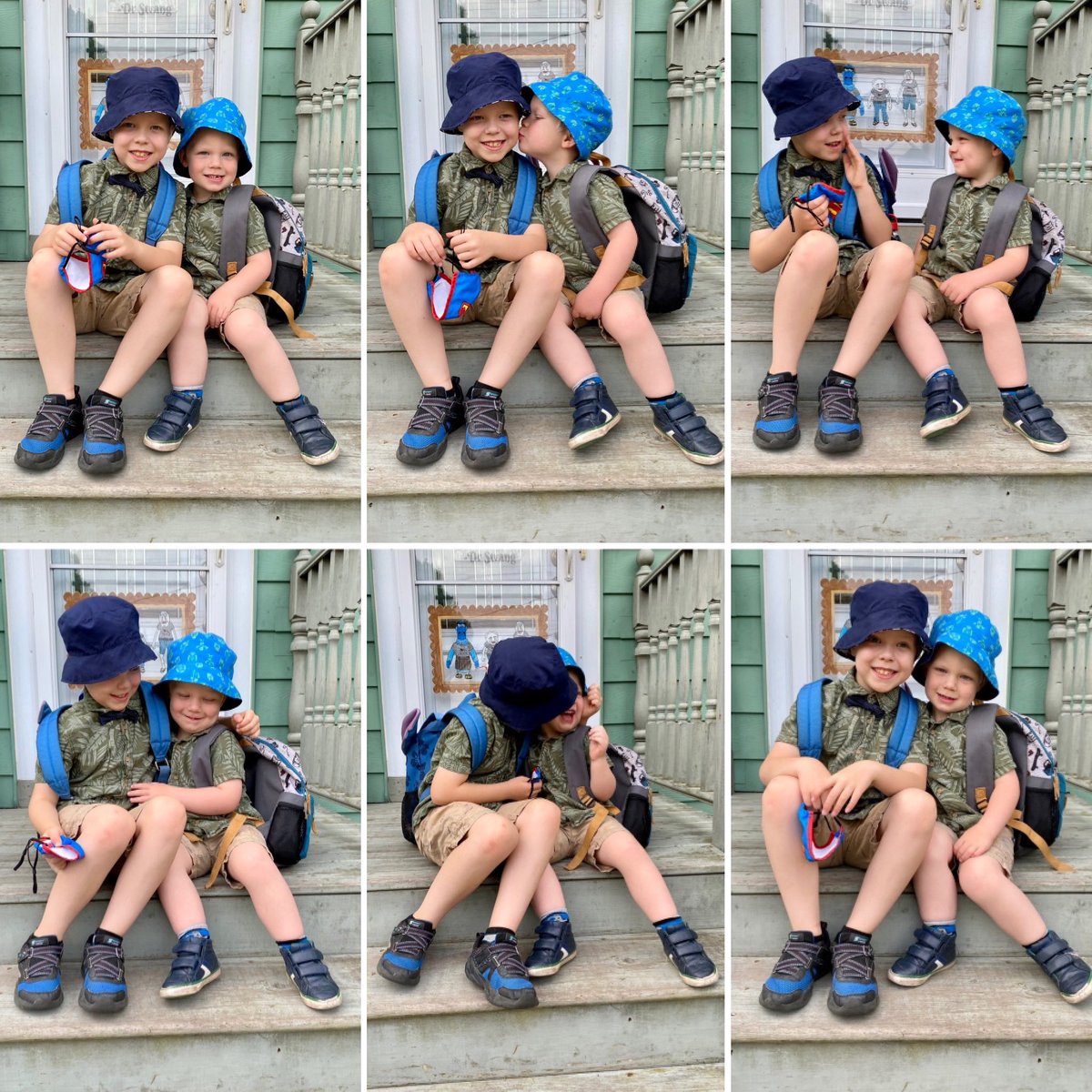 berducky's tweet photo. These two though…❤️

#brothers #littlemonkeys #lastdayofschool #schoolsoutforsummer #fairview #halifax #novascotia https://t.co/ozUSC1LYRL