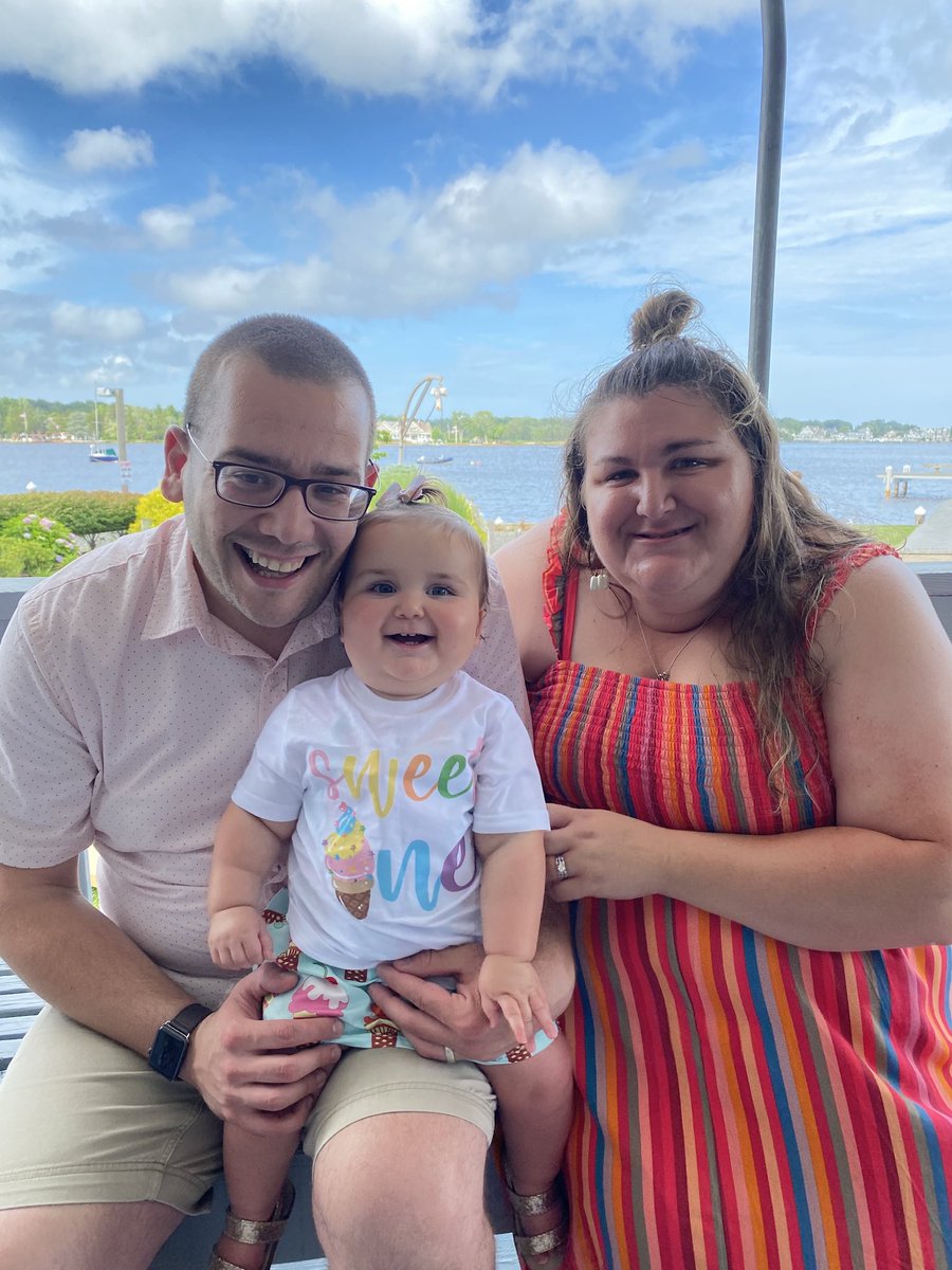 ALewisNJ's tweet photo. Tomorrow I take on a new role, but today is all about Eliana! Happy 1st birthday to my sweet baby girl! Watching you learn and grow over the last 12 months has been amazing! https://t.co/w9flqekj6C