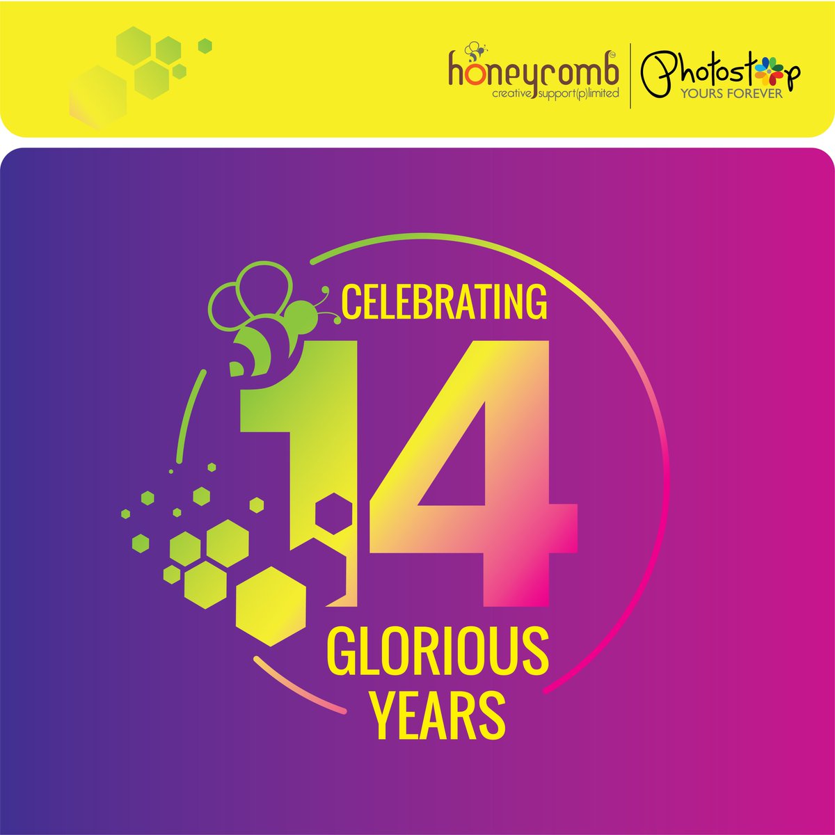 Photostop_tweet's tweet photo. What began as a small firm with just 3-4 members has risen to stand tall amongst the leading businesses of the time, with more than 80 employees.
Our success story remains incomplete without our employees &amp; clients.
We look forward to growing &amp; prospering.

#Honeycomb #Photostop https://t.co/QOn2FIaipc