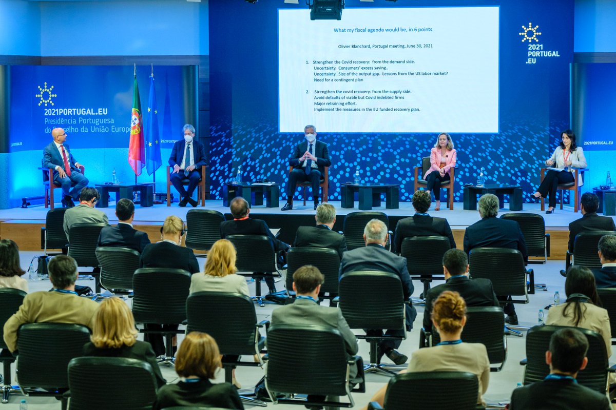 _minecogob's tweet photo. VP @NadiaCalvino at the #RecoverySummit @2021PortugalEU
The #EU response has been the right one.
Now we need to deploy our #RecoveryPlans as soon and fast as possible to prevent scarring and boost a strong and sustainable growth.
#EU2021PT https://t.co/Cc25mP5TX9