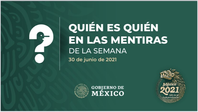DeniseDresserG's tweet photo. #QuienEsQuienEnLasMentiras es un distractor, un circo, un amedrentamiento, un abuso de poder, una práctica autoritaria, un signo de intolerancia al escrutinio crítico

El objetivo: Desviar la atención de problemas que el periodismo documenta y sobre los cuales el gobierno miente https://t.co/fnkOXHRJKy