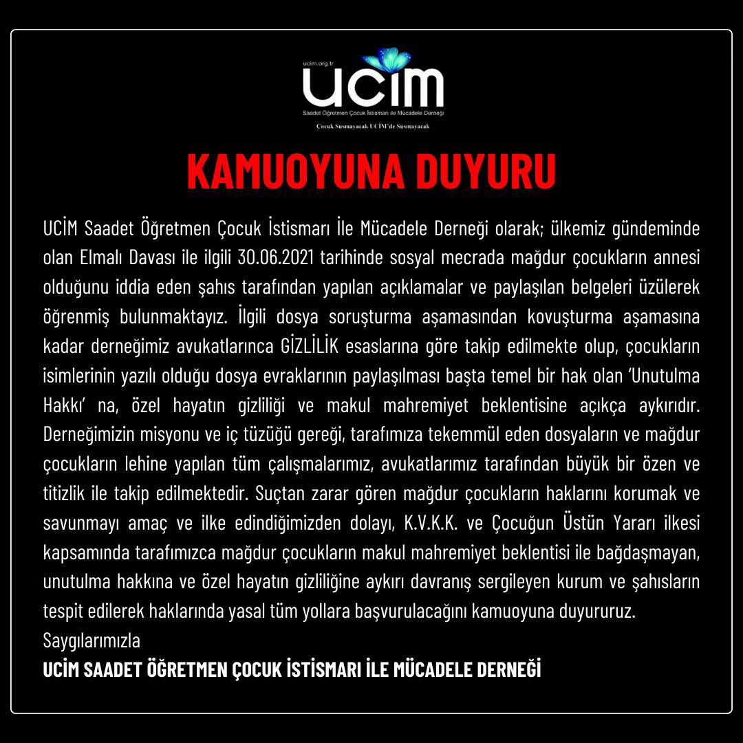 ucimorgtr's tweet photo. Kamuoyunun dikkatine..
#Elmalıdavası ile ilgili Bilgilendirme.
@SaadetOzkanEfe @yucelceylancom https://t.co/HAfr6HqWfA