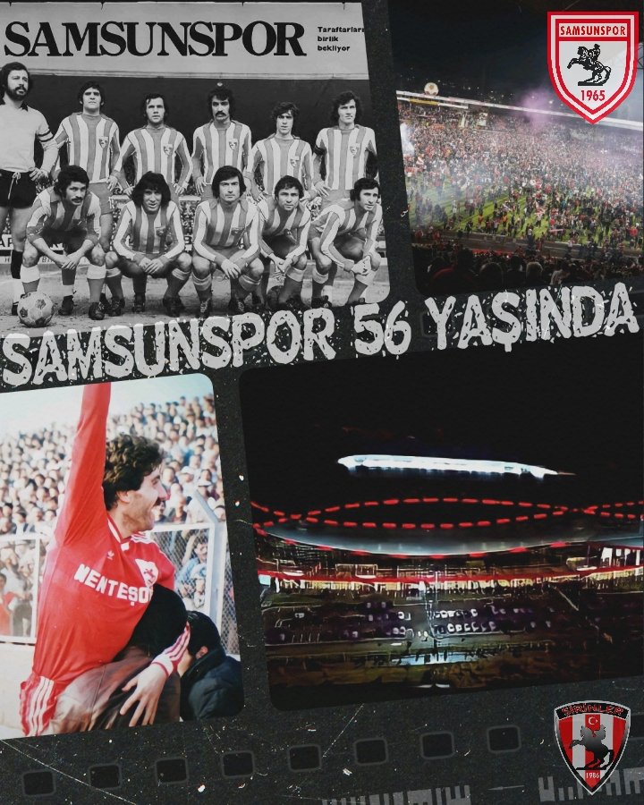 SAMSUNSPOR SEN ÇOK YAŞA!
#AtatürklüArma56Yaşında