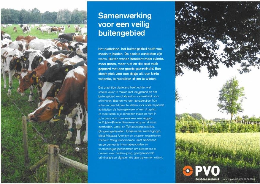 Kiek uut!

Samen met de handhavers van <a href="/Gem_Tubbergen/">Gemeente Tubbergen</a> en <a href="/DinkellandInfo/">Gemeente Dinkelland</a> bij ondernemers in het buitengebied geweest om hen te wijzen op ondermijnende criminaliteit. Let op voor je (leegstaande) schuren verhuurd!