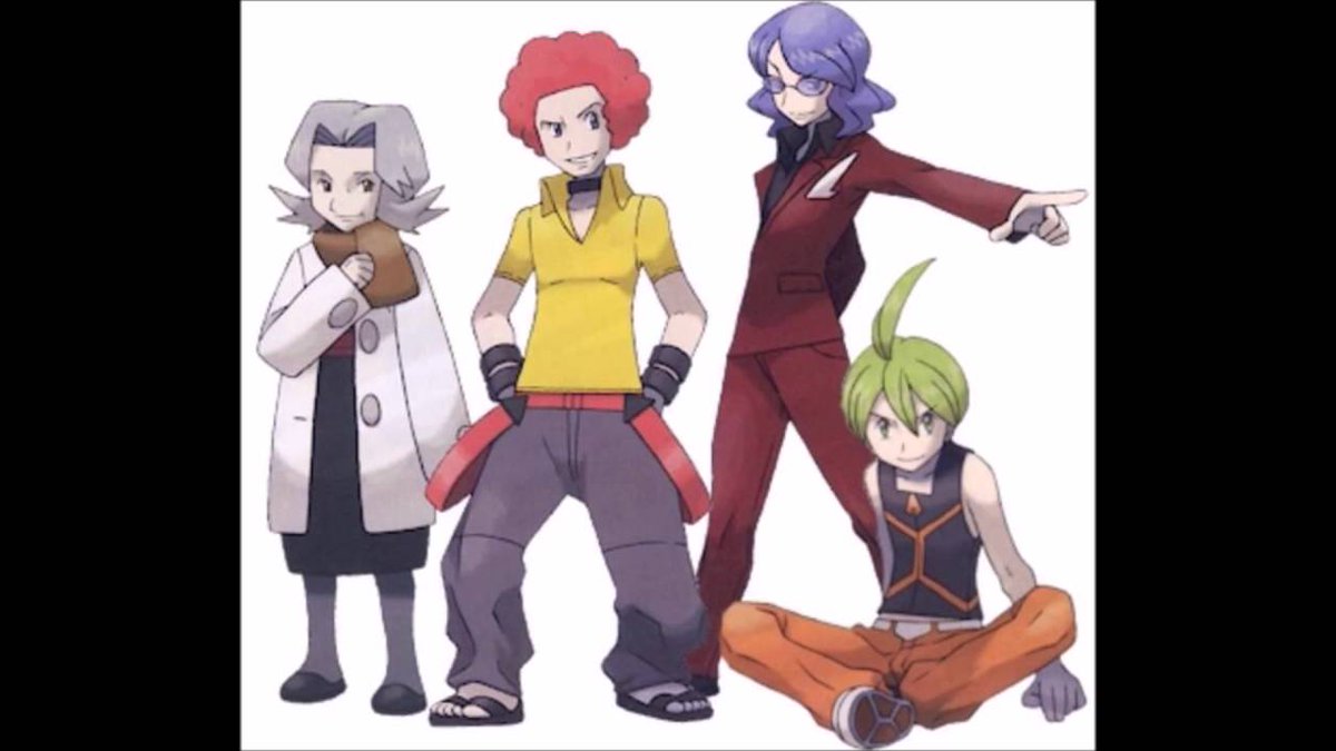 なぬ雄 ダイパの四天王達って割とマジで元ネタ この人達っぽそうなんだよな T Co Jegg5f0xdw Twitter