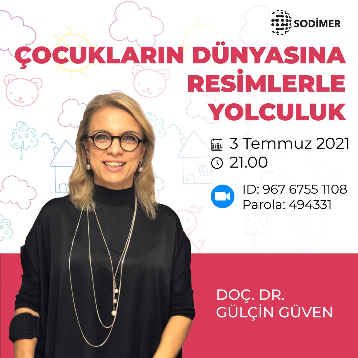 Prof.Dr.Levent Eraslan (@drleventeraslan) on Twitter photo Son günlerde yaşanan durumlardan hareketle çocukların resim aracılığı ile vermek istediği mesajları çok değerli uzman Marmara Üniversitesi Öğretim Üyesi Doç. Dr. Gülçin Güven Cumartesi günü saat 21.00 de velilerimize ve öğretmenlerimize anlatacak. #sodimereğitimde <a href="/Gulcinguvengg/">Doç. Dr. Gülçin Güven</a> Son günlerde yaşanan durumlardan hareketle çocukların resim aracılığı ile vermek istediği mesajları çok değerli uzman Marmara Üniversitesi Öğretim Üyesi Doç. Dr. Gülçin Güven Cumartesi günü saat 21.00 de velilerimize ve öğretmenlerimize anlatacak. #sodimereğitimde <a href="/Gulcinguvengg/">Doç. Dr. Gülçin Güven</a>