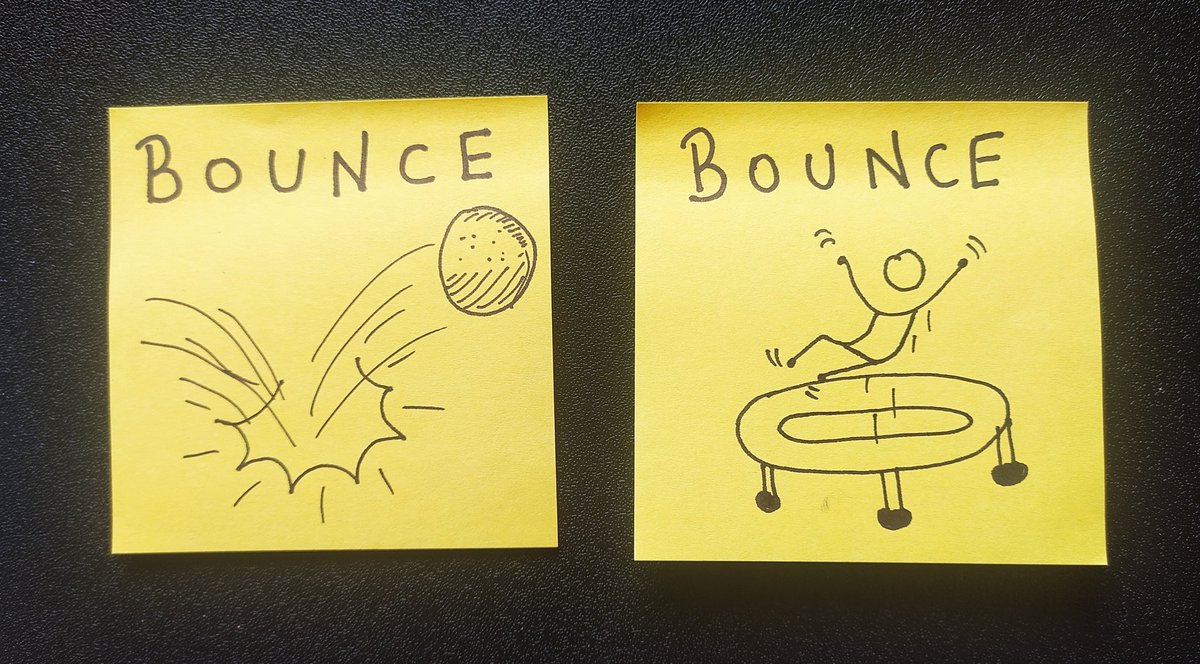 S_scoops's tweet image. Let&apos;s flex our visual muscle 💪👀 

🖍️How would you draw the word &quot;Bounce&quot;. 
🖍️Here&apos;s mine
🖍️Share your #doodle &amp;amp; tag #thinkvisuals #visualprompts 
🖍️You could either replicate this or create your own &amp;amp; share. 

Look forward!