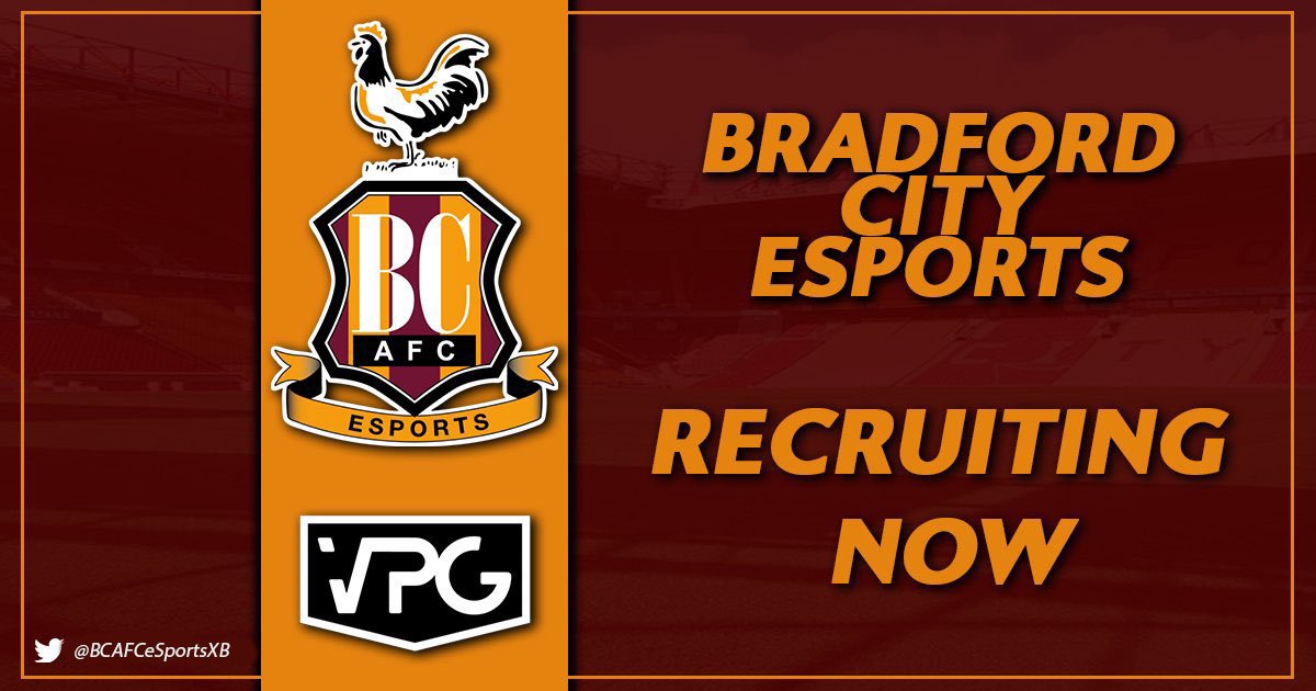 BCAFC eSports (@bcafcesportsxb) on Twitter photo We are currently Looking for players to strengthen our squad alot more. Back ups and starting players.
CB - Full Time
GK - Full Time
Back ups for every position.
<a href="/OfficialVPG/">Virtual Pro Gaming</a> <a href="/VflRelated/">VFL Retweets/Related</a> We are currently Looking for players to strengthen our squad alot more. Back ups and starting players.
CB - Full Time
GK - Full Time
Back ups for every position.
<a href="/OfficialVPG/">Virtual Pro Gaming</a> <a href="/VflRelated/">VFL Retweets/Related</a>