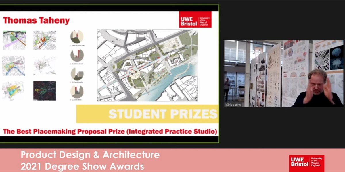 Incredibly tough year for all, but the resilience of the students &amp; <a href="/emarco14/">Elena Marco</a> and her team has enabled an exceptionally high quality <a href="/UWEArchBuiltEnv/">UWE#BuiltEnvironment</a> End of Year Show! Congratulations to all involved!

Great to see <a href="/RidgeLLP/">Ridge</a> sponsoring the Placemaking Award to! #FutureArchitects