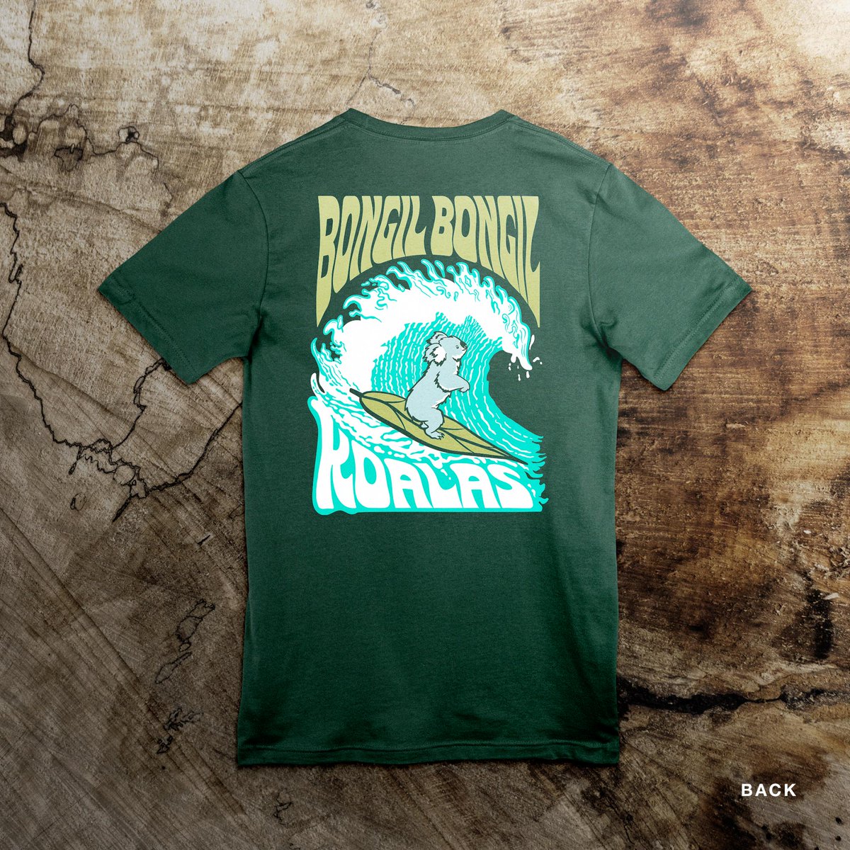 Bongil Bongil Koalas Shirt
$40 — erthlg.com/shop

1/3 of the profit from this product is donated between 
<a href="/HospitalKoala/">Koala Hospital</a>  and <a href="/fnpw/">Foundation for National Parks & Wildlife</a>.

Designed by Ulysses Design Co.