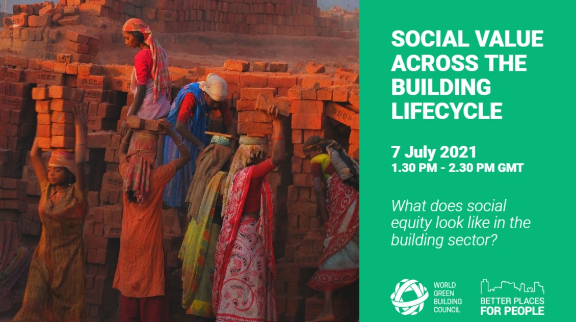 CBradyWorldGBC's tweet image. Join the conversation on #SocialEquity in the building and construction sector. 

@WorldGBC webinar - Weds 7 July - 13.30BST.

Register here: register.gotowebinar.com/register/16692…

#BetterPlacesforPeople #DesignforFreedom