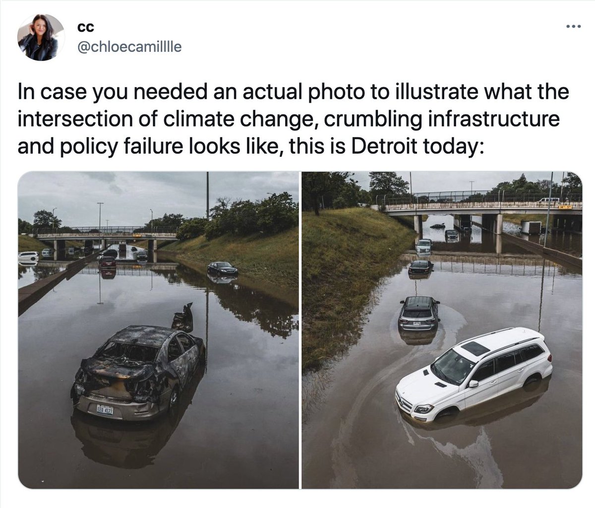 Public_Citizen's tweet image. "climate change isn’t an infrastructure issue"