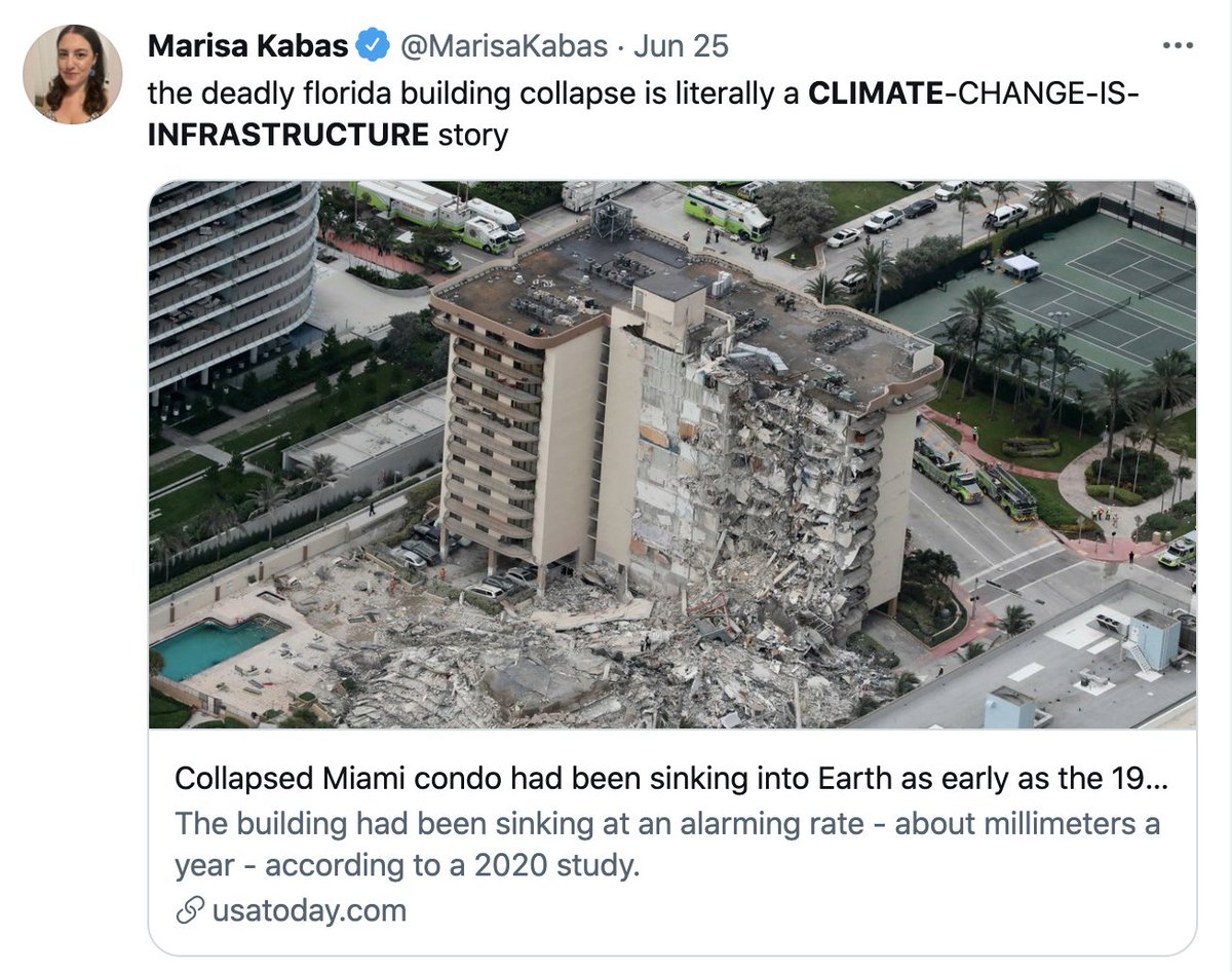 Public_Citizen's tweet image. "climate change isn’t an infrastructure issue"