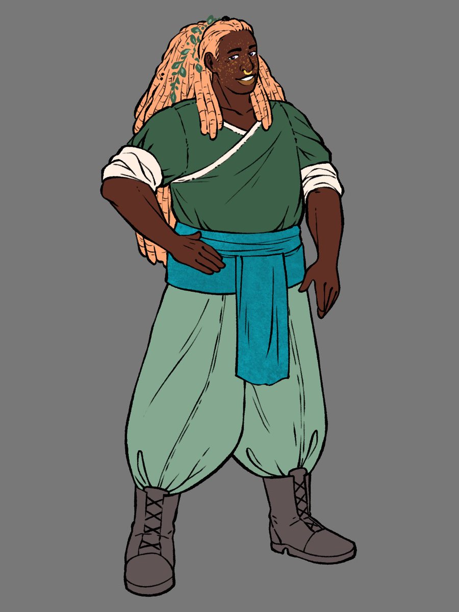 Druid commission from <a href="/NomadicWildes/">NomadicWildes</a>!

#art #artist #dnd #dndart #commission