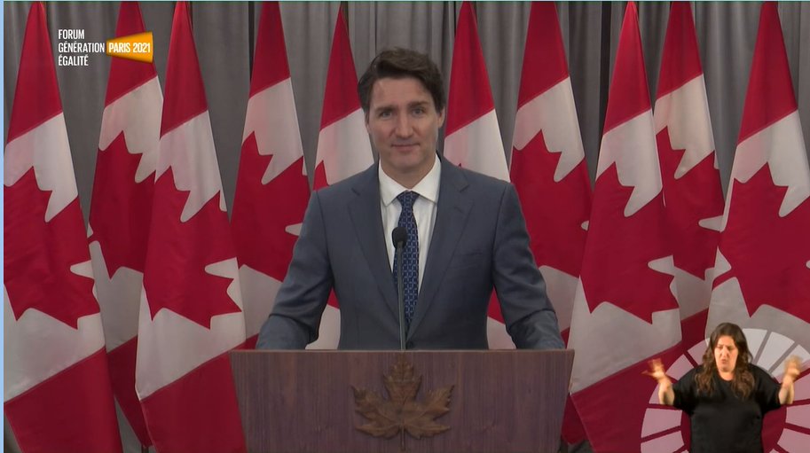 "We have to listen, and then we have to act to bring about change for the girls and women, in all their intersecting identities, who need it most. Canada is investing 100 million dollars toward paid and unpaid care work around the world." - <a href="/JustinTrudeau/">Justin Trudeau</a> 
#GenerationEquality