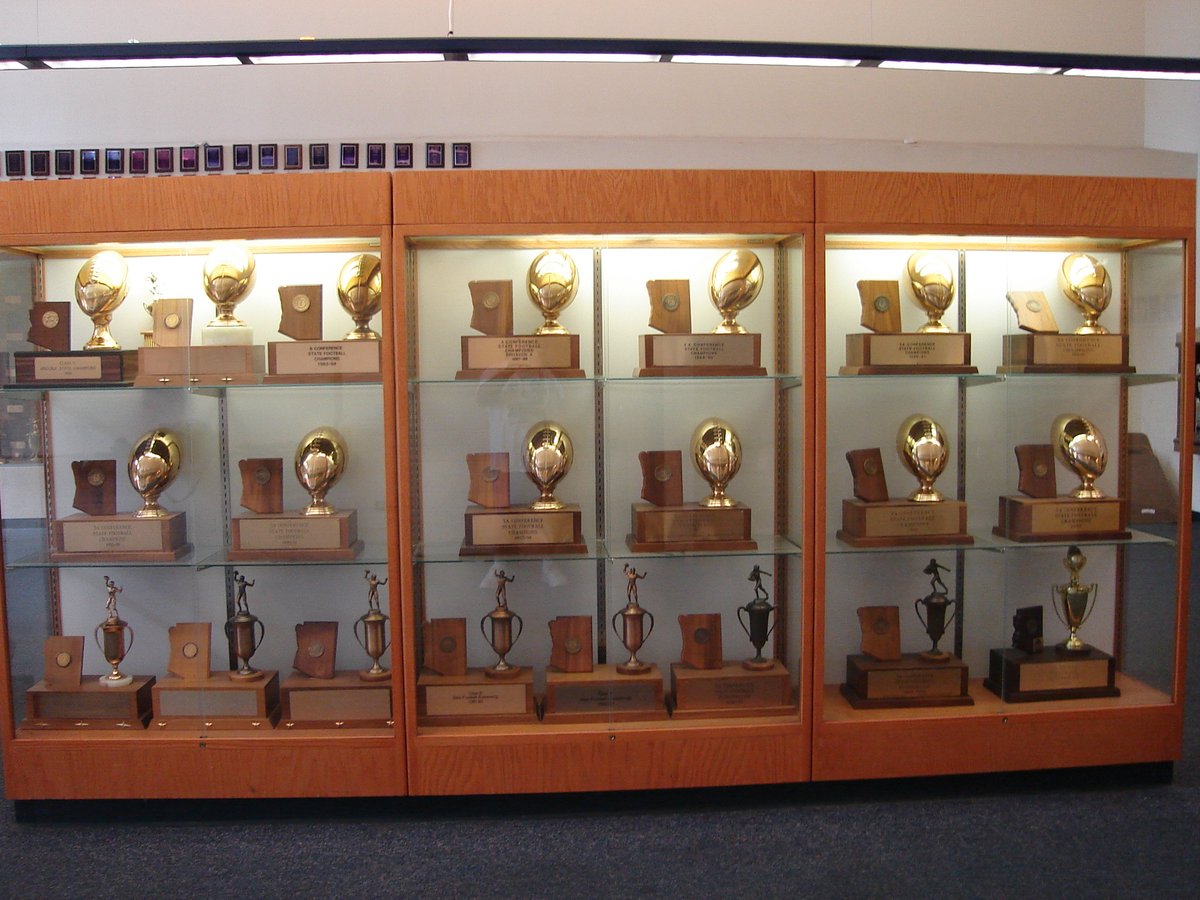 BUILDING A DYNASTY: BLUE RIDGE Football: 
Many can have difference of opinions on how to go about building a football dynasty BUT no matter how you get there this is what it looks like! Yes count them 13-