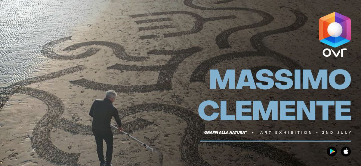 OVRtheReality's tweet photo. We have a #virtual artist- Massimo Clemente, who's ready to blow your mind with a sand art #exhibition this Friday, July 2nd.

You might not have seen this kind of #art before. We're sure you'll have lots of question, so he'll be available in his #OVRLive avatar for interactions. https://t.co/G9fPP4QUN6