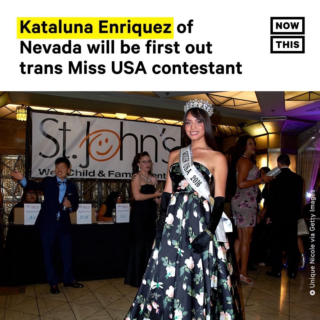 Kataluna Enriquez was crowned Miss Nevada USA on June 27, making her