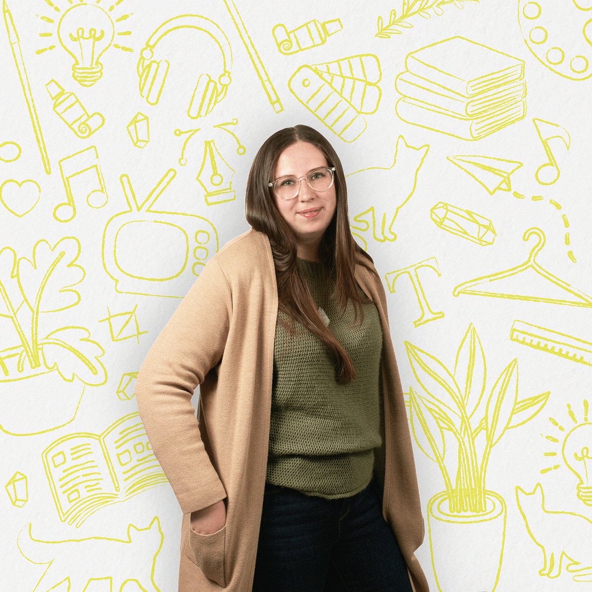 ByersCreative's tweet photo. Meet Clary, our new graphic design intern! Clary graduated with an Associate of Applied Science from Oklahoma State University Institute of Technology in graphic design. She enjoys doing anything creative, reading, spending time with her cats and thrifting. 💛 https://t.co/R5I2AiIaRj