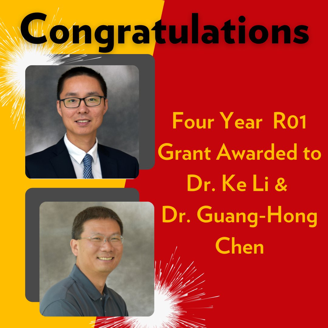 wiscmedphys's tweet photo. Congrats to Drs. Ke Li and Guang-Hong Chen on their R01 grant for their research on developing a new spectral CT method to recognize pulmonary perfusion abnormalities. #wiscmedphys #ctimaging #medicalphysics #ctresearch https://t.co/nXJxRQStNQ