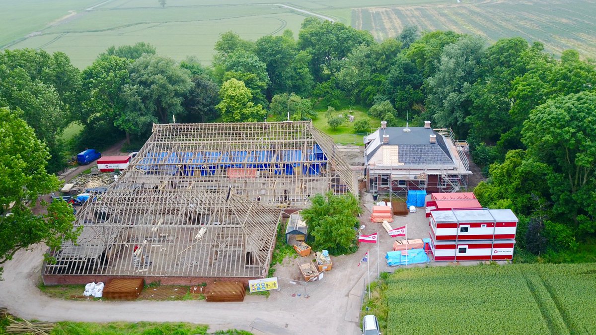 Prachtig overzicht van een van onze bouwkundig versterken projecten, op naar een veilig thuis  #vanwijnen meer dan bouwen! 💪🏻😊 ⁦<a href="/VanWijnenGroep/">Van Wijnen</a>⁩