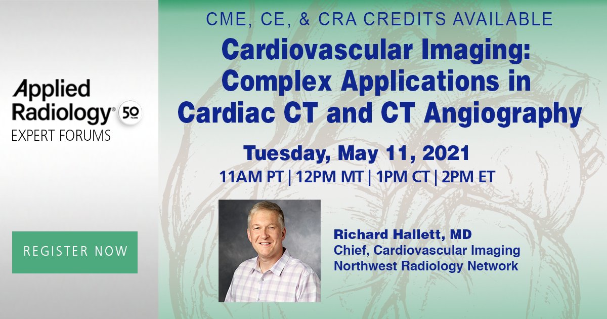 Applied_Rad's tweet photo. #WebinarWednesday | ICYMI Richard Hallett, MD @NWR_Indiana reviews contrast-saline dynamics and rational protocol design for #CardiacCT and vascular #CT angiography. CME Accredited Register > https://t.co/40m4mU6KfP #braccoimaging #radiologists #RadAdm @CTterrific https://t.co/zOTBcRDj4e