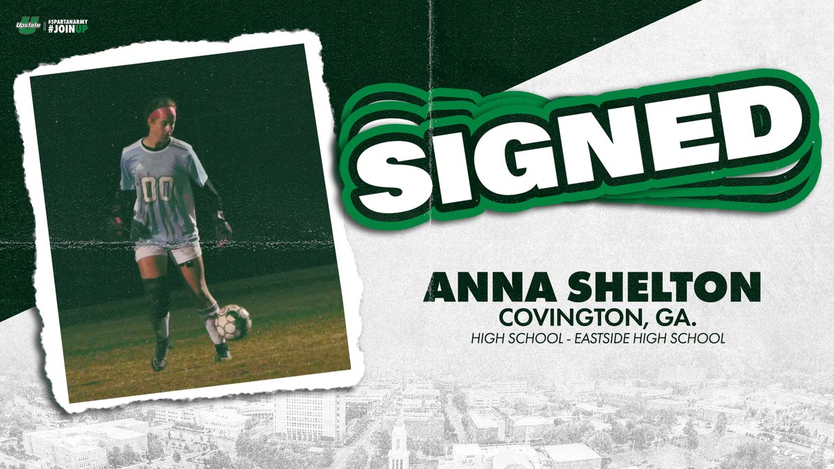 UpstateWSoccer's tweet photo. Welcome to Upstate Anna!

#SpartanArmy ➡️ #joinUP https://t.co/s8MIlgl5A0