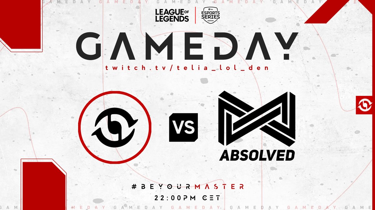 RNNEsports's tweet photo. It is GAME TIME! Come through and support the boys as we go up against @ABSOLVEDGG #BeYourMaster
βοΈ22:00pm CET
πΊhttps://t.co/jRe3K9XGfH https://t.co/coHmMVc2Tf