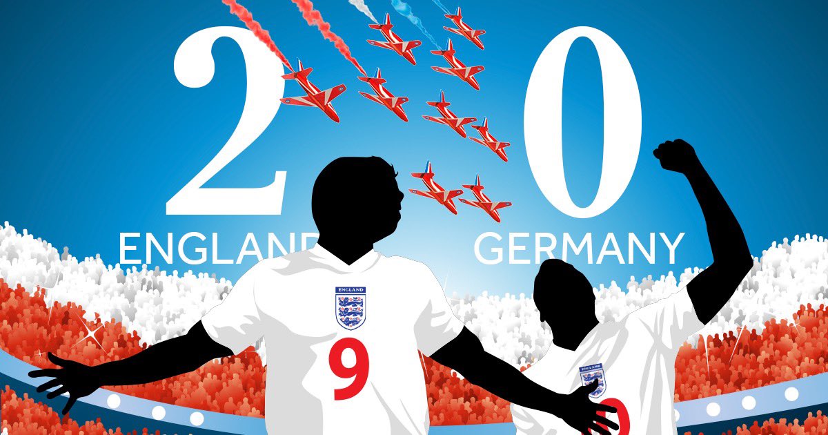 Sterling effort from the team who overKane 55 years of disappointment.
Well done England. #footballproud #euros2020 #creativecomms #limeloves #creativeagency #ENGvsGER #harrykane