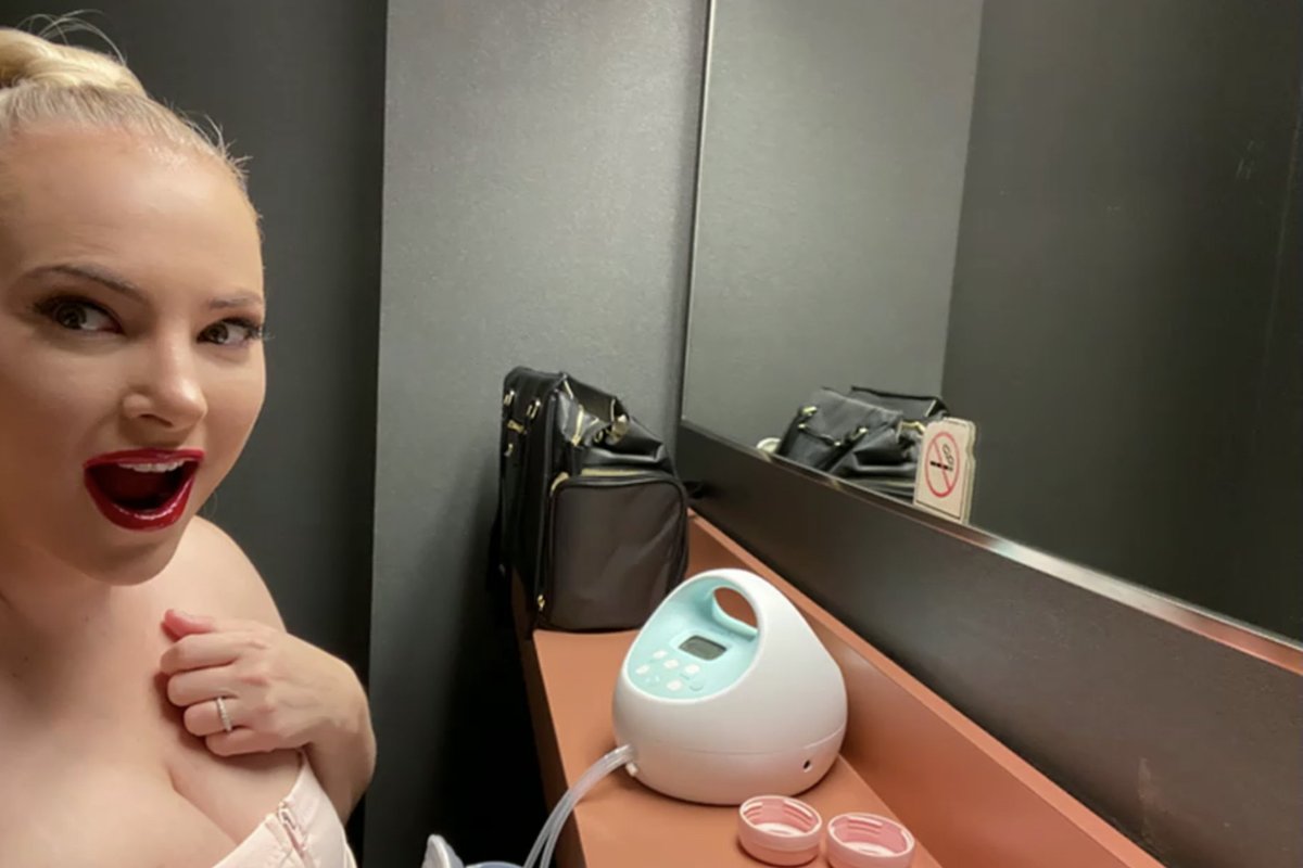 Meghan McCain says it was "impossible" to breast pump while filmi...