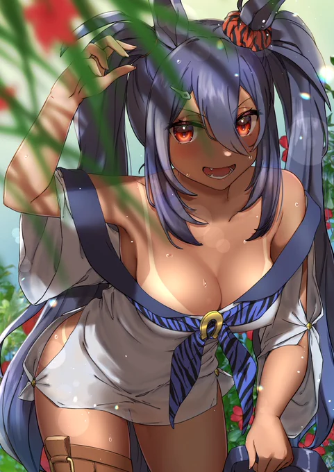 ヒシアマ姐さんツインテも似合うと思うんですよ

#ウマ娘 #ヒシアマゾン 