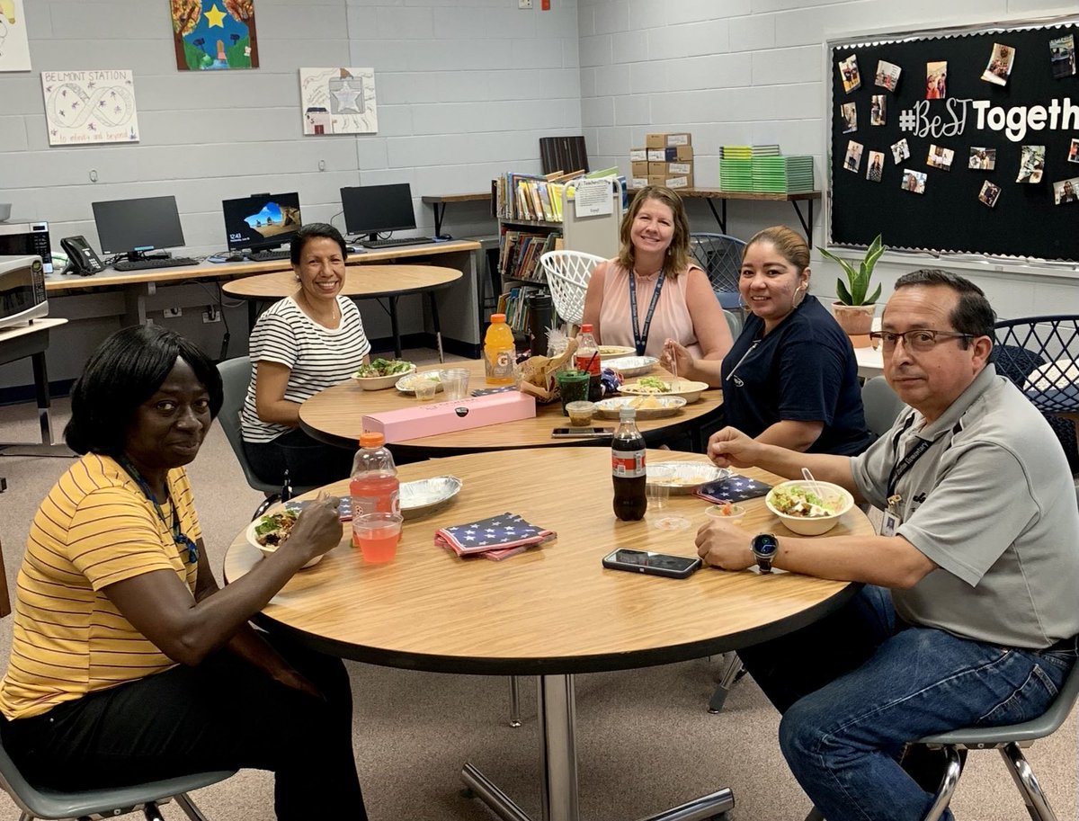 Erin Timothy (@bstprincipal) on Twitter photo Treating our #AMAZING Custodial Team to Chipotle & Crumbl for lunch today! You all are truly the BeST🌟❤️ <a href="/BSTElementary/">Belmont Station</a> Treating our #AMAZING Custodial Team to Chipotle & Crumbl for lunch today! You all are truly the BeST🌟❤️ <a href="/BSTElementary/">Belmont Station</a>