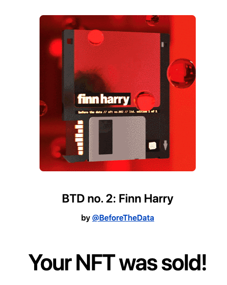 Before The Data tweet media