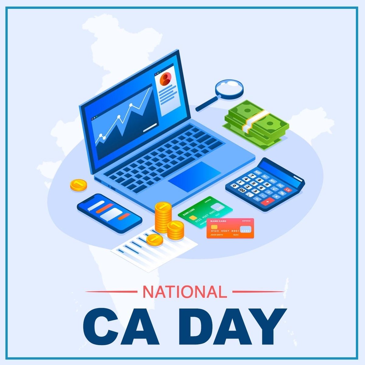 Wishing a happy #CADay to all my fellow Chartered Accountants. 

May you achieve success, contribute to taking our economy to new heights &amp; build globally competitive  Indian Audit Firms.